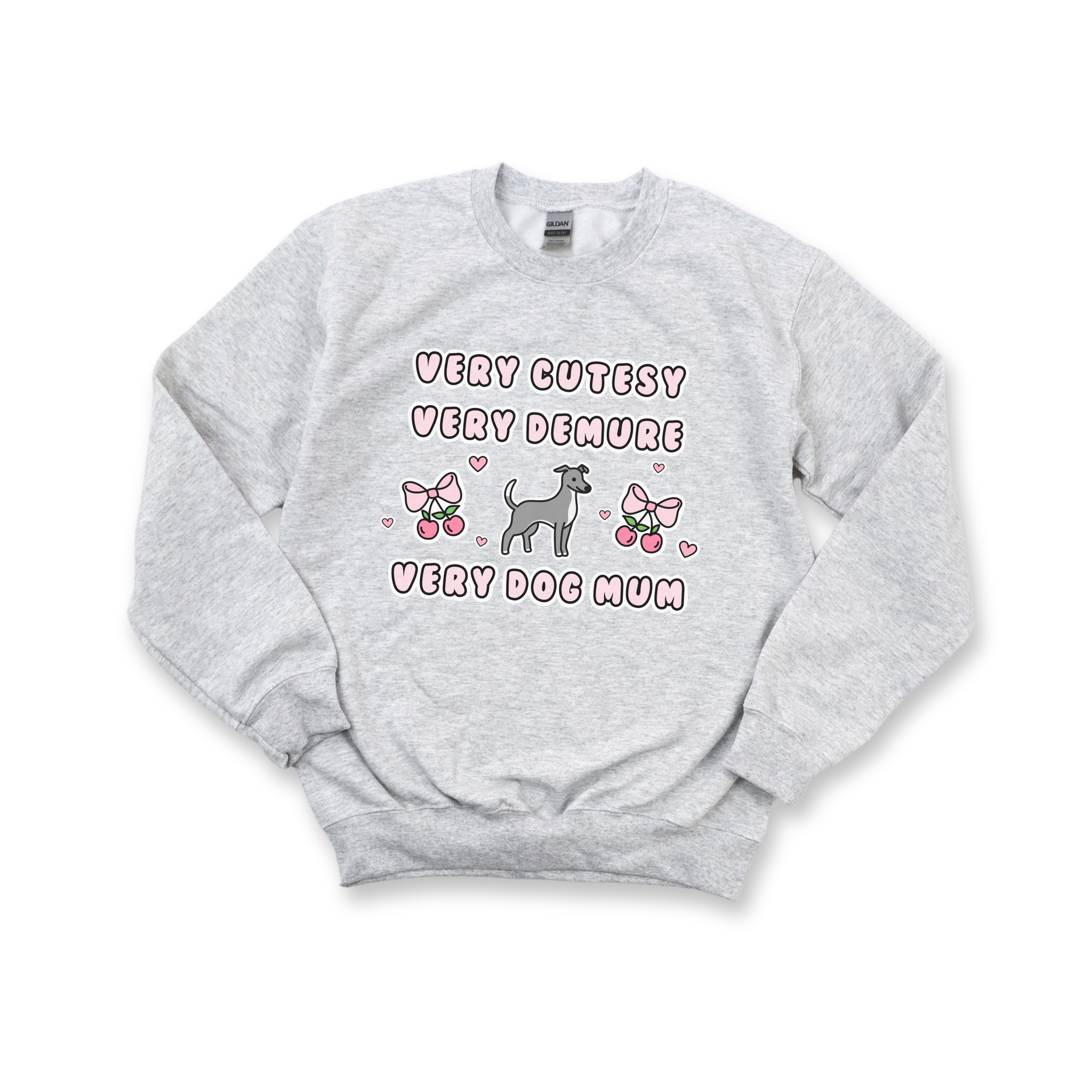 Cutesy Sweatshirt - Greyhound