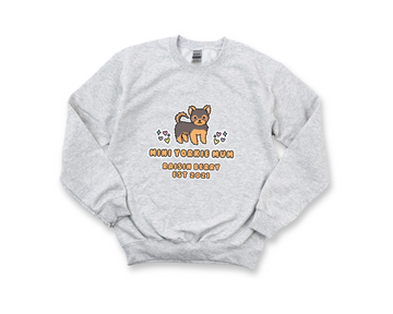 Dog Mum Sweatshirt - Mini Yorkie